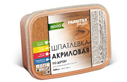 Шпатлевка акриловая по дереву FARBITEX ПРОФИ WOOD дуб 0.8 кг/0.5 л