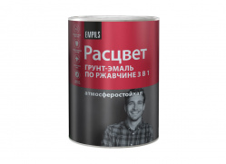 65198_Грунт-эмаль по ржавчине алкидная РАСЦВЕТ вишневая 0.9 кг__1