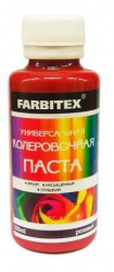 Паста колеровочная универсальная FARBITEX розовый 100мл
