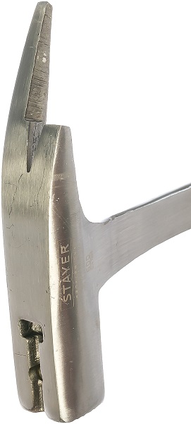 Молоток кровельщика STAYER Professional STRIKE 600г цельнометаллический (2)