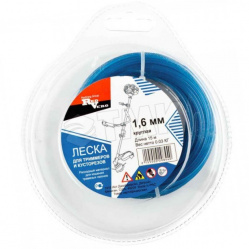 Леска для триммера RedVerg д 1,6мм (15м) круглая