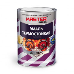 Эмаль термостойкая FARBITEX MASTER PRIME серебро 0.4 кг