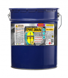 Грунт эмаль 3-в-1 20кг