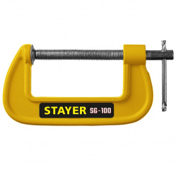 Струбцина STAYER SG-100 G-образная 100мм