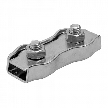 Зажим для стальных канатов М 8 двойной duplex УТ000017933 - фото товара