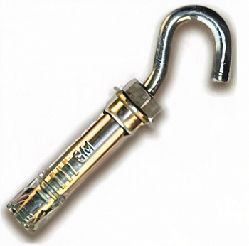 Разжимной 4-х сегментный анкер с крюком 12*20*90 УТ-00013840 - фото товара