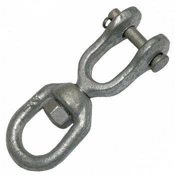 Вертлюг петля-вилка М 19 оцинкованный УТ-00000232 - фото товара