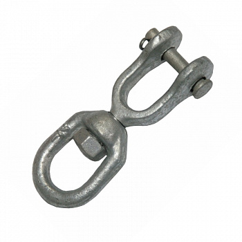 Вертлюг петля-вилка М 10 оцинкованный УТ-00000233 - фото товара