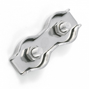 Зажим для стальных канатов М 3 двойной duplex 00000003647 - фото товара